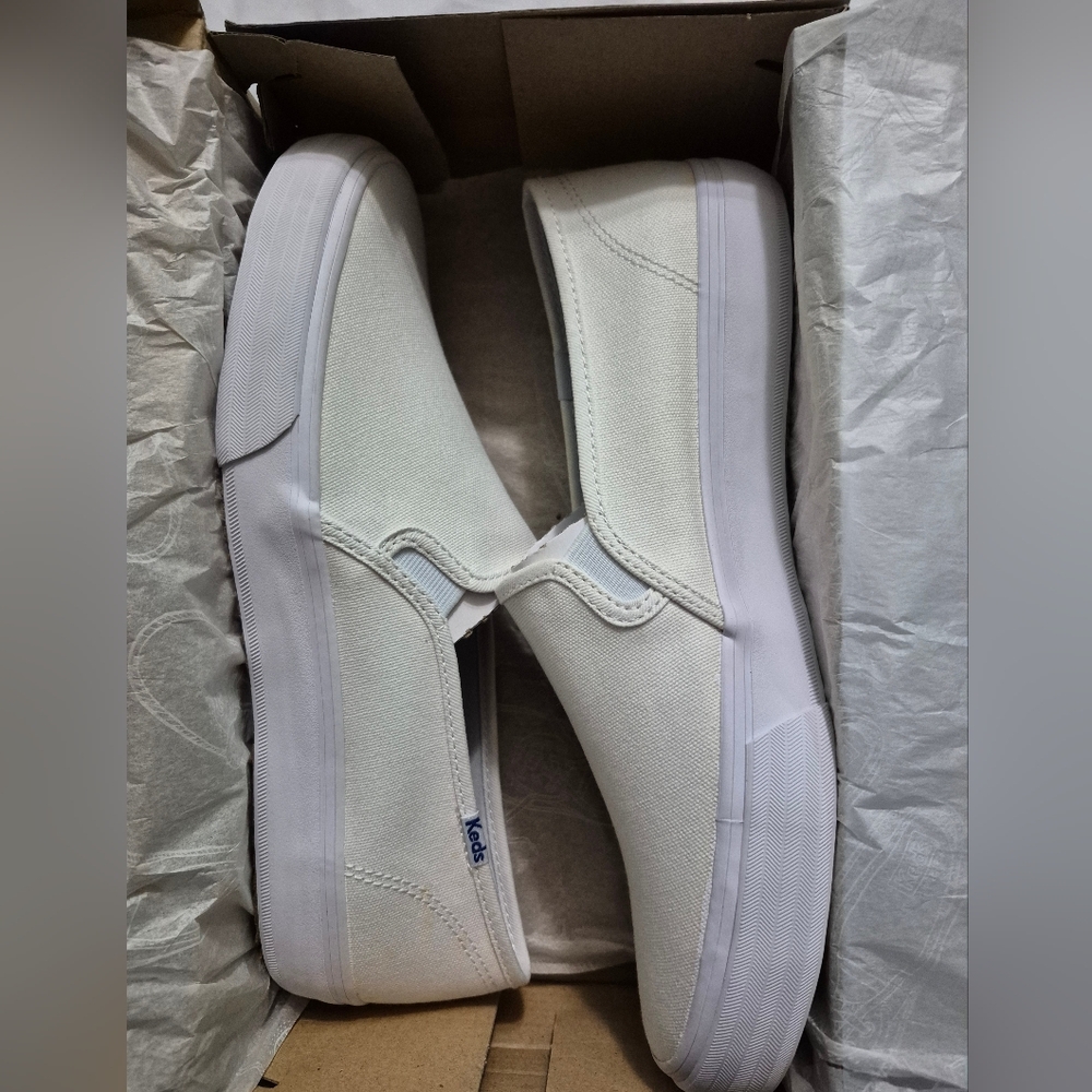 Keds Women White Slip-On Shoes